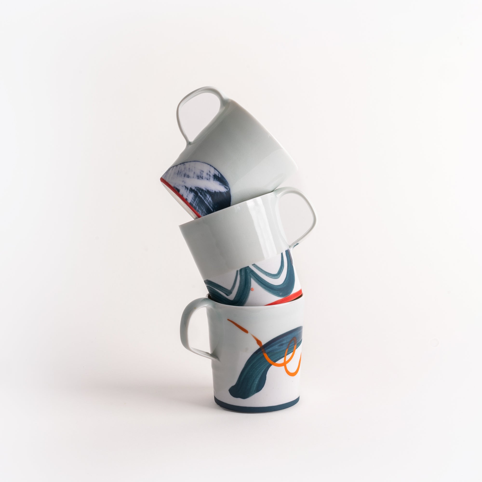 Tall Porcelain Cup