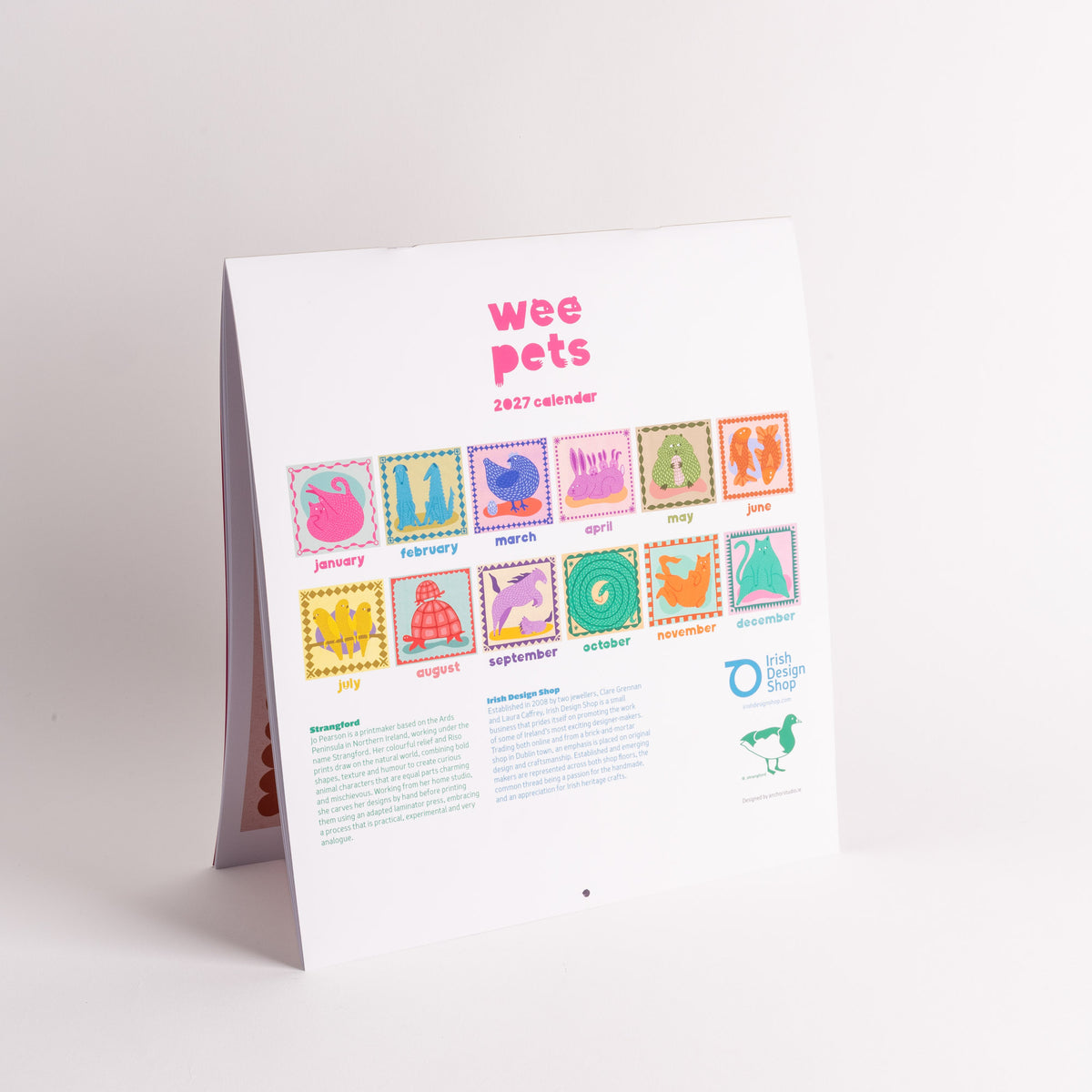 Wee Pets 2027 Calendar