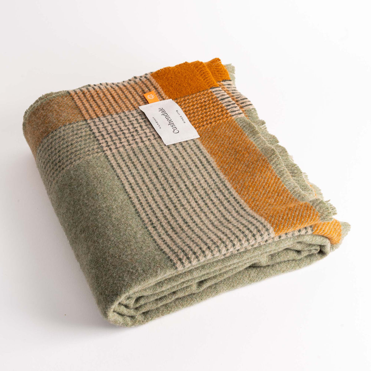 Lambswool Heron Throw
