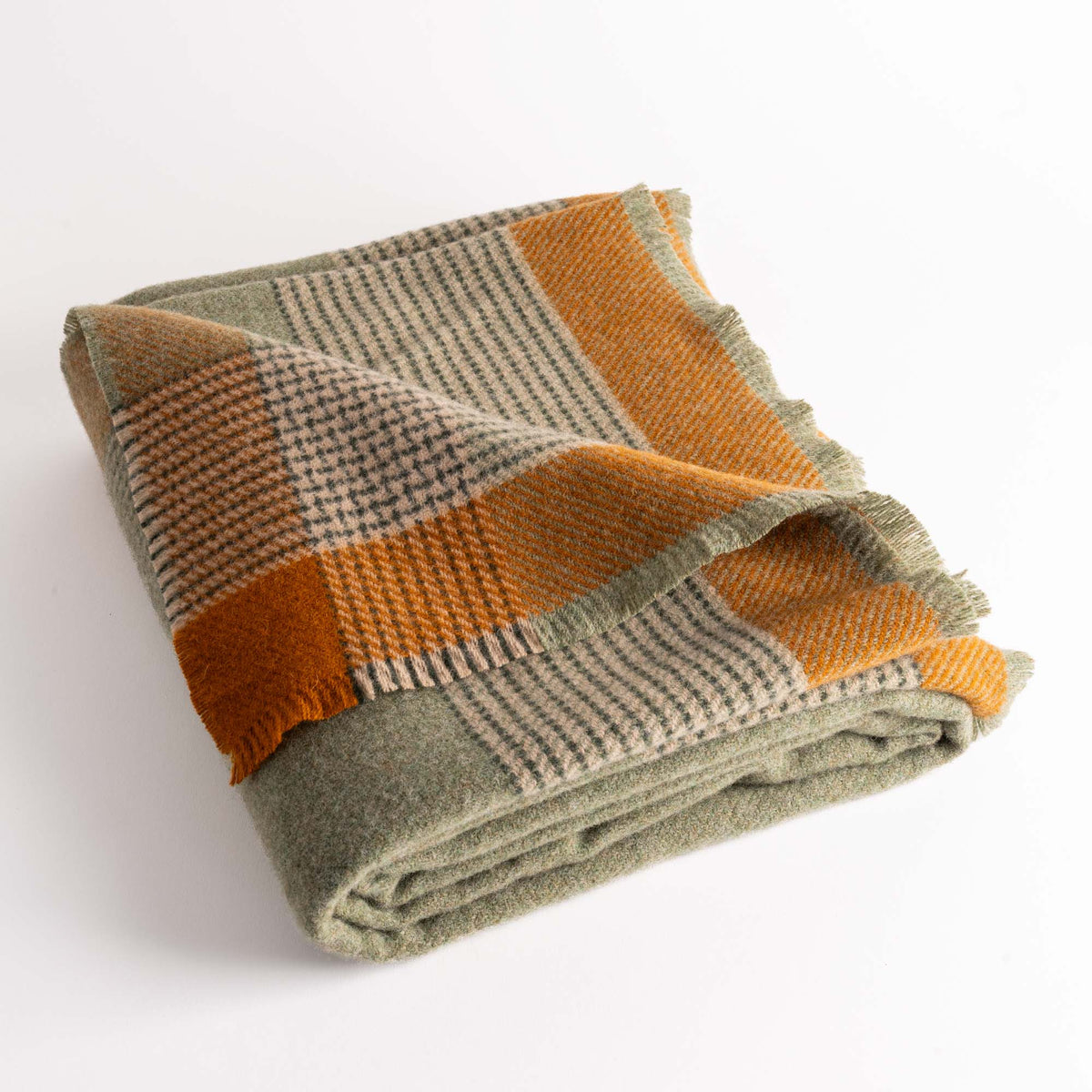 Lambswool Heron Throw
