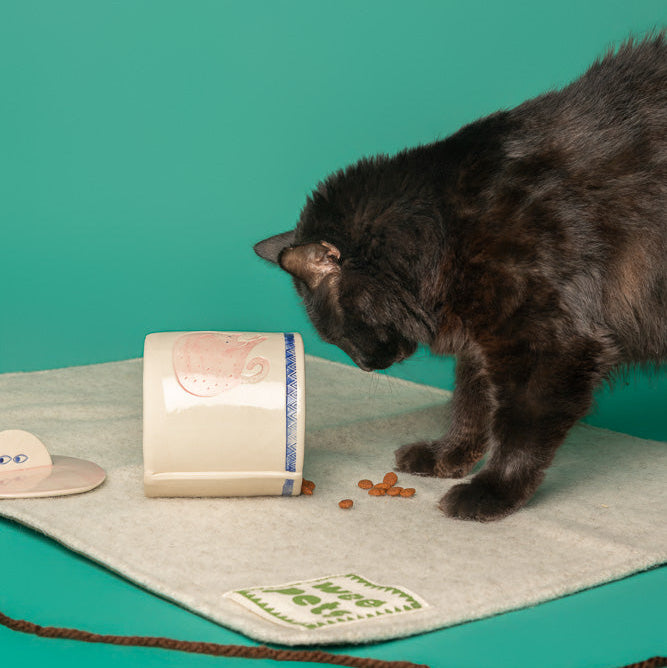 Cat Treat Jar