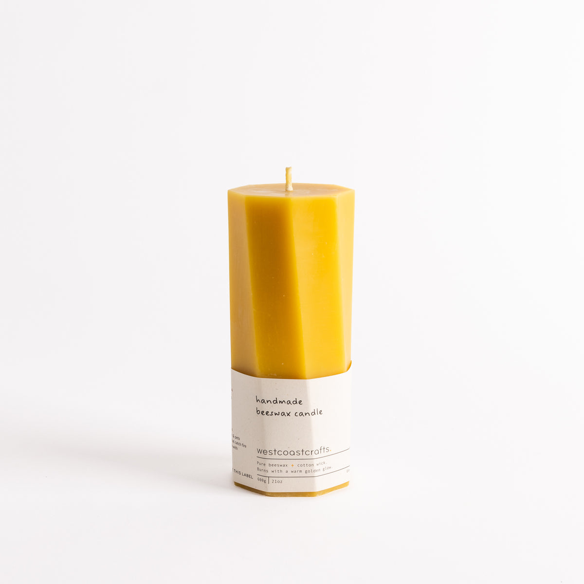 Spiral Beeswax Candle