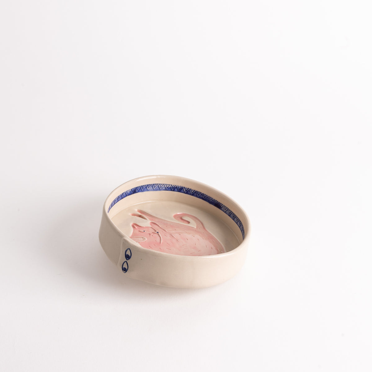 Ceramic Cat Bowl