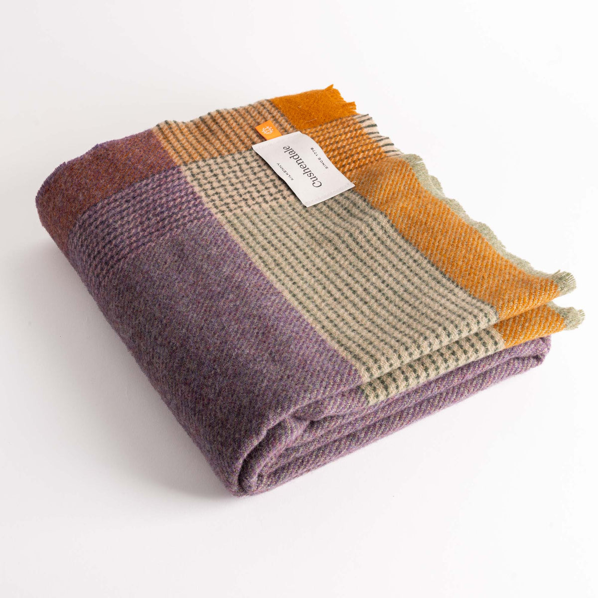 Lambswool Heron Throw