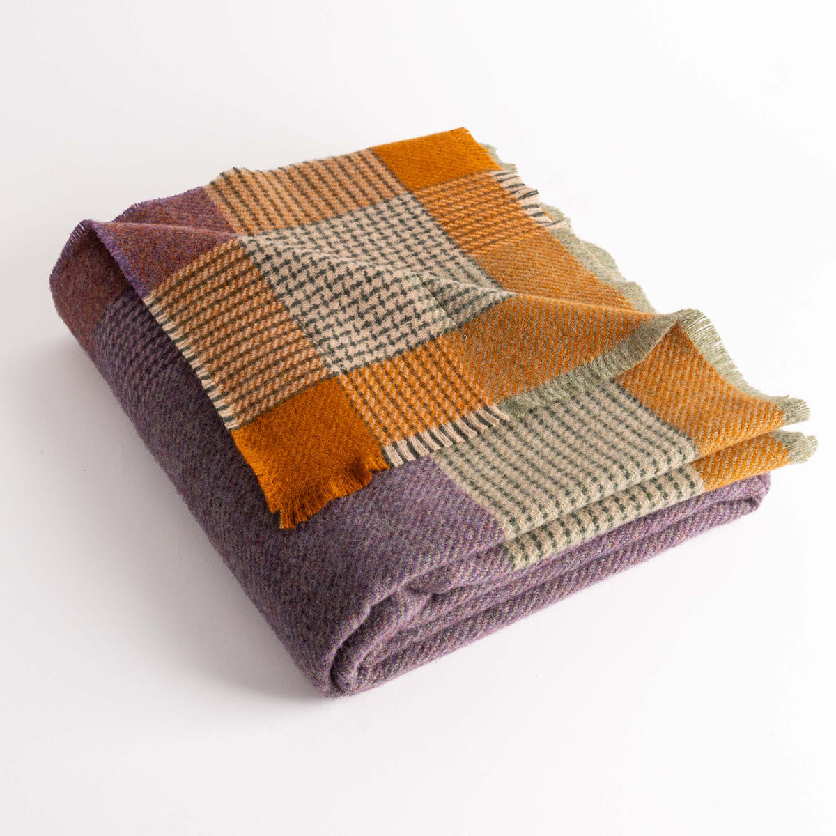 Lambswool Heron Throw