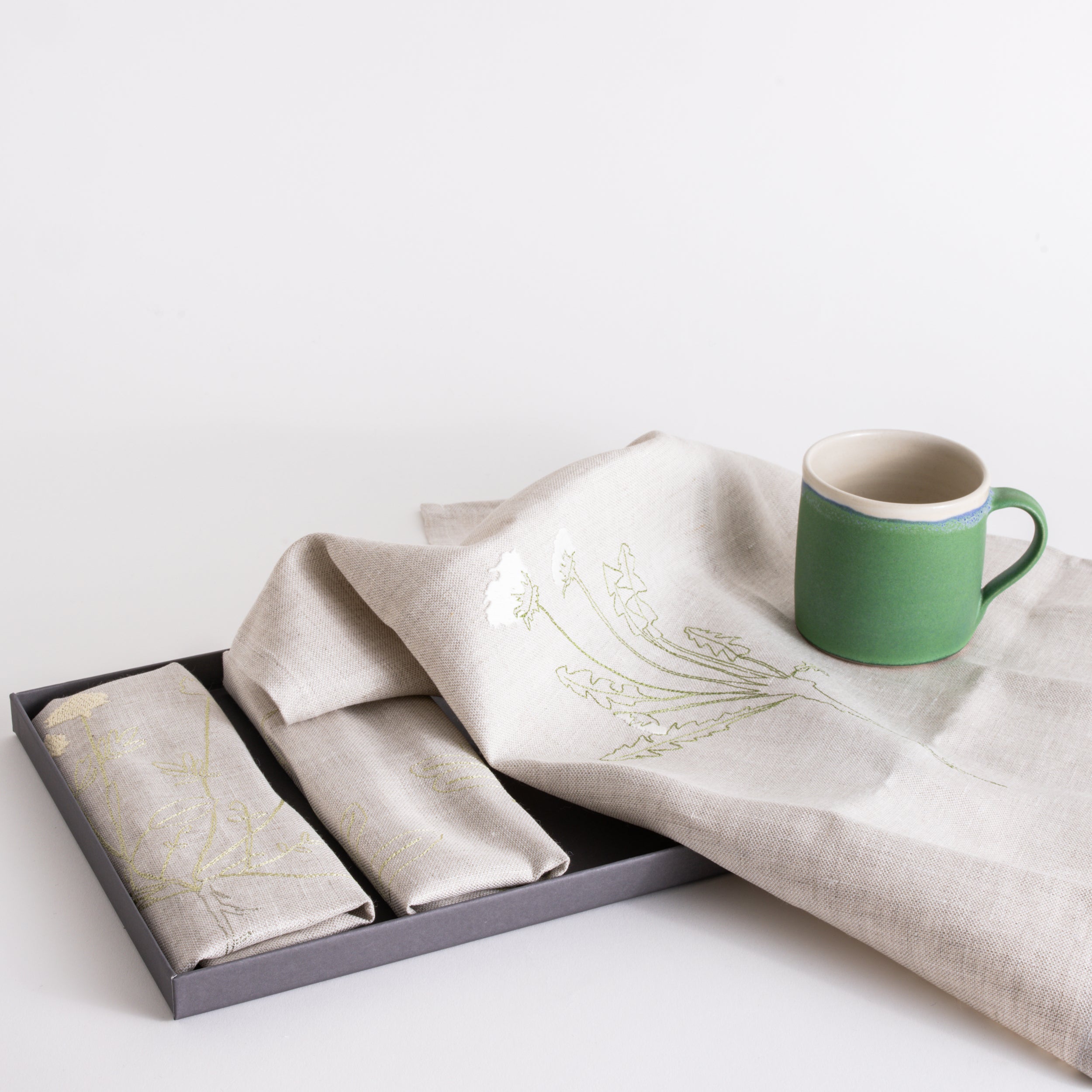 Embroidered Napkin Set